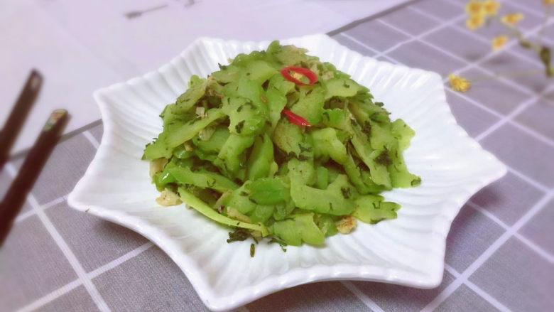 清炒苦瓜 